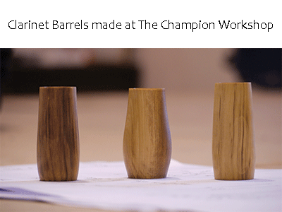 Clarinet Barrel 'Experiment' Day